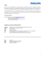 Preview for 3 page of Philips HFL5010T Series Installation Manual