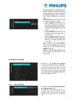 Preview for 30 page of Philips HFL5014 Series Professional Installation Manual