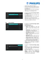 Preview for 31 page of Philips HFL5014 Series Professional Installation Manual