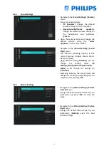 Preview for 32 page of Philips HFL5014 Series Professional Installation Manual