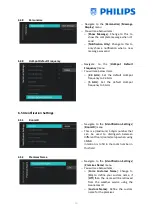 Preview for 34 page of Philips HFL5014 Series Professional Installation Manual