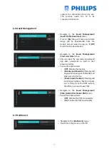 Preview for 36 page of Philips HFL5014 Series Professional Installation Manual