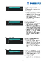 Preview for 45 page of Philips HFL5014 Series Professional Installation Manual