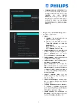 Preview for 49 page of Philips HFL5014 Series Professional Installation Manual