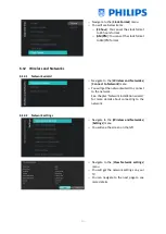 Preview for 54 page of Philips HFL5014 Series Professional Installation Manual