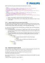 Preview for 127 page of Philips HFL5014 Series Professional Installation Manual