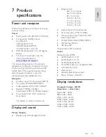 Preview for 47 page of Philips HFL5xx8 User Manual