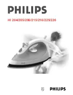 Philips HI 204 User Manual preview