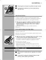 Preview for 107 page of Philips HI515 Manual