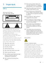 Предварительный просмотр 5 страницы Philips HK-0947-NP2500-FR User Manual