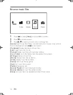 Preview for 16 page of Philips HMP2000/05 User Manual