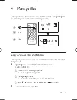 Preview for 21 page of Philips HMP2000/05 User Manual