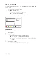 Preview for 20 page of Philips HMP2500T User Manual