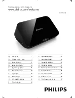 Предварительный просмотр 1 страницы Philips HMP3000 User Manual