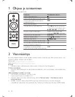 Предварительный просмотр 22 страницы Philips HMP3000 User Manual