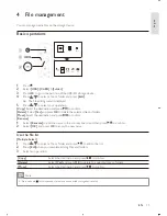 Предварительный просмотр 15 страницы Philips HMP3011 User Manual