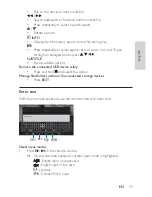 Предварительный просмотр 19 страницы Philips HMP5020 User Manual