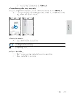 Предварительный просмотр 29 страницы Philips HMP5020 User Manual