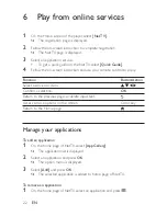 Preview for 24 page of Philips HMP7001 User Manual