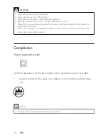 Preview for 14 page of Philips HMP7010 User Manual