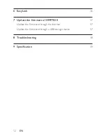 Preview for 12 page of Philips HMP7020 User Manual