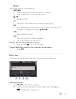 Preview for 19 page of Philips HMP7020 User Manual