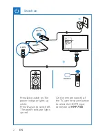 Предварительный просмотр 4 страницы Philips HMP7100 User Manual