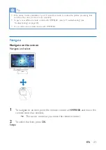 Предварительный просмотр 23 страницы Philips HMP8100 User Manual