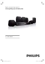 Philips Home Cinema Projector User Manual preview