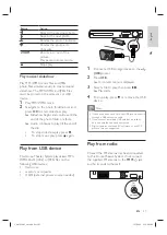 Предварительный просмотр 21 страницы Philips Home Cinema Projector User Manual