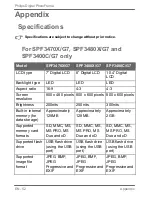 Preview for 58 page of Philips Home Essentials SPF3470T User Manual