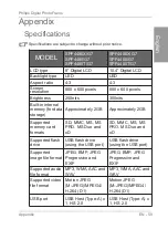 Preview for 64 page of Philips Home Essentials SPF4480X User Manual