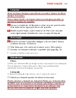 Preview for 59 page of Philips HP3621 Manual