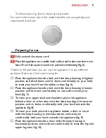 Preview for 9 page of Philips HP3641 Manual