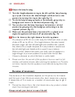 Preview for 10 page of Philips HP3641 Manual