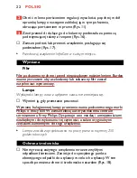 Preview for 22 page of Philips HP3641 Manual