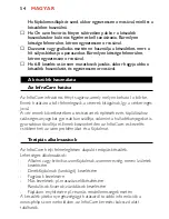 Preview for 54 page of Philips HP3641 Manual