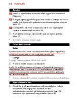 Preview for 58 page of Philips HP3641 Manual