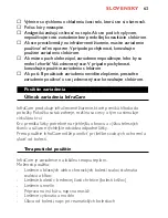 Preview for 63 page of Philips HP3641 Manual