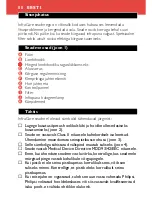 Preview for 88 page of Philips HP3641 Manual