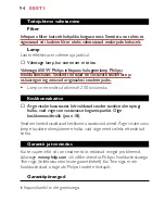 Preview for 94 page of Philips HP3641 Manual