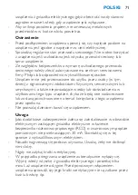 Preview for 71 page of Philips HP4623 Manual