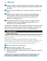 Preview for 22 page of Philips HP4638/00 User Manual