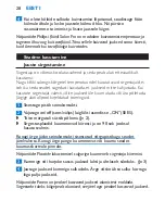 Preview for 28 page of Philips HP4638/00 User Manual