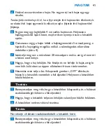 Preview for 41 page of Philips HP4638/00 User Manual