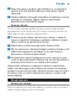 Preview for 65 page of Philips HP4638/00 User Manual