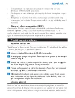 Preview for 71 page of Philips HP4638/00 User Manual