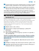 Preview for 99 page of Philips HP4638/00 User Manual