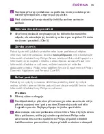 Предварительный просмотр 25 страницы Philips HP4648 User Manual
