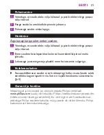 Предварительный просмотр 31 страницы Philips HP4648 User Manual